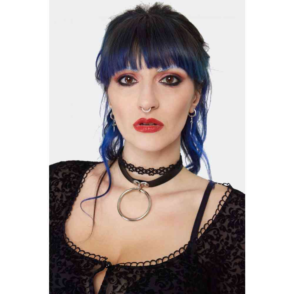 Jawbreaker - Skull Cross Dagger Drop Earrings - Silver coloured